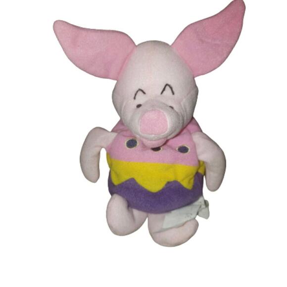 Disney Store exclusive Winnie The Pooh Piglet Easter egg plush - Picture 1 of 4